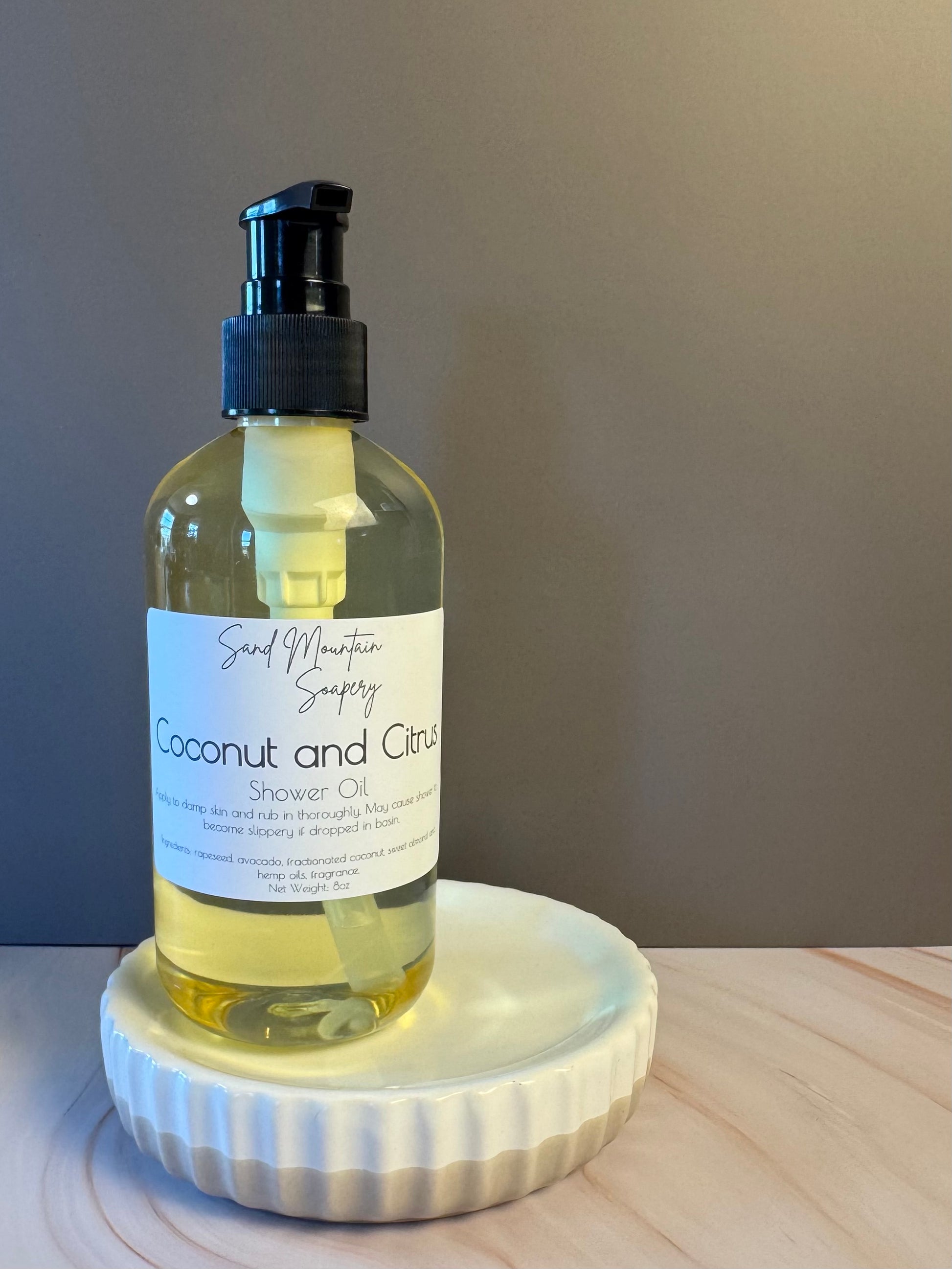 Coconut and Citrus Hydrating Shower Oil