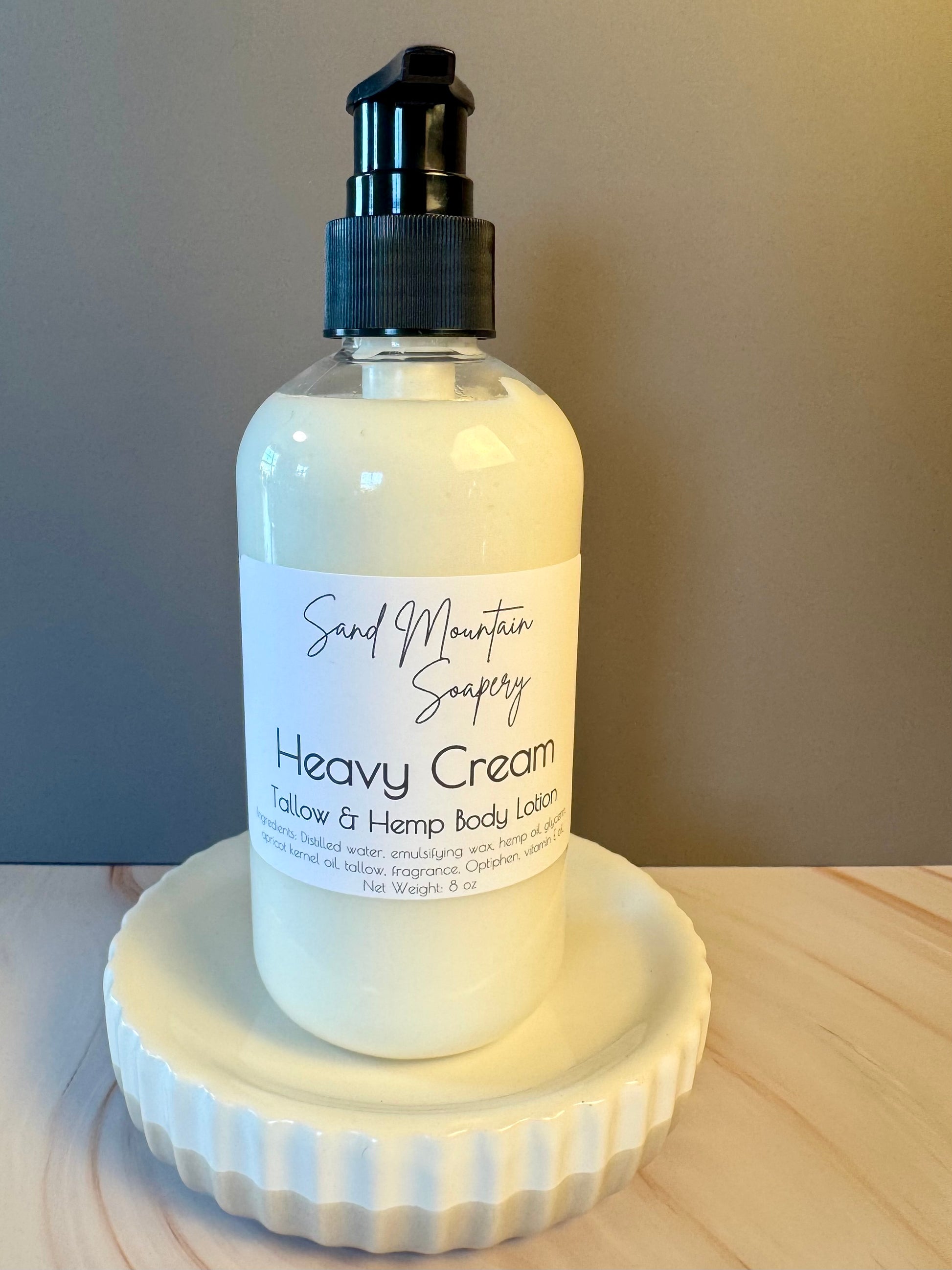 Heavy Cream Tallow and Hemp Body Lotion