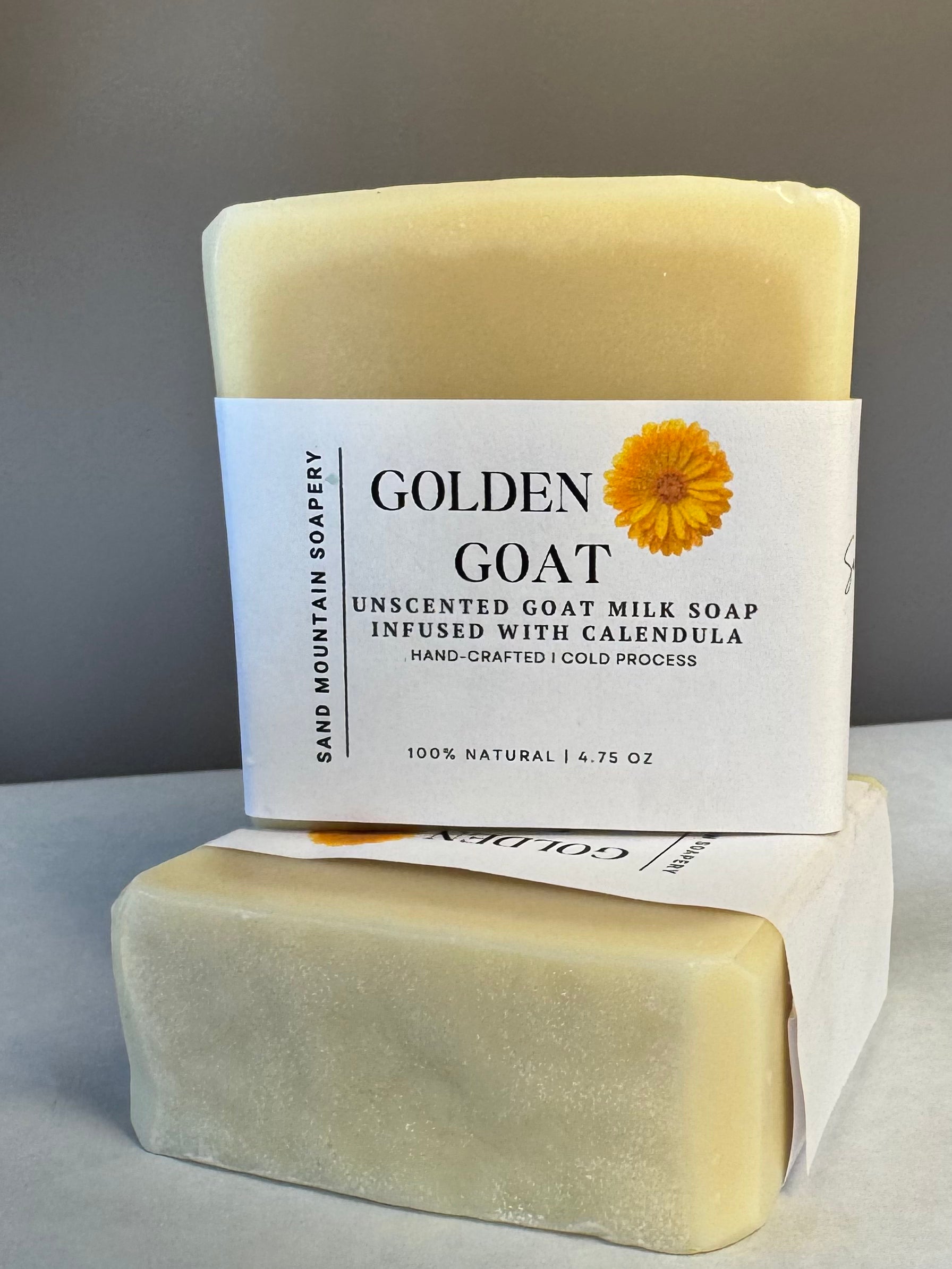 Golden Goat Calendula-Infused Goat Milk Soap