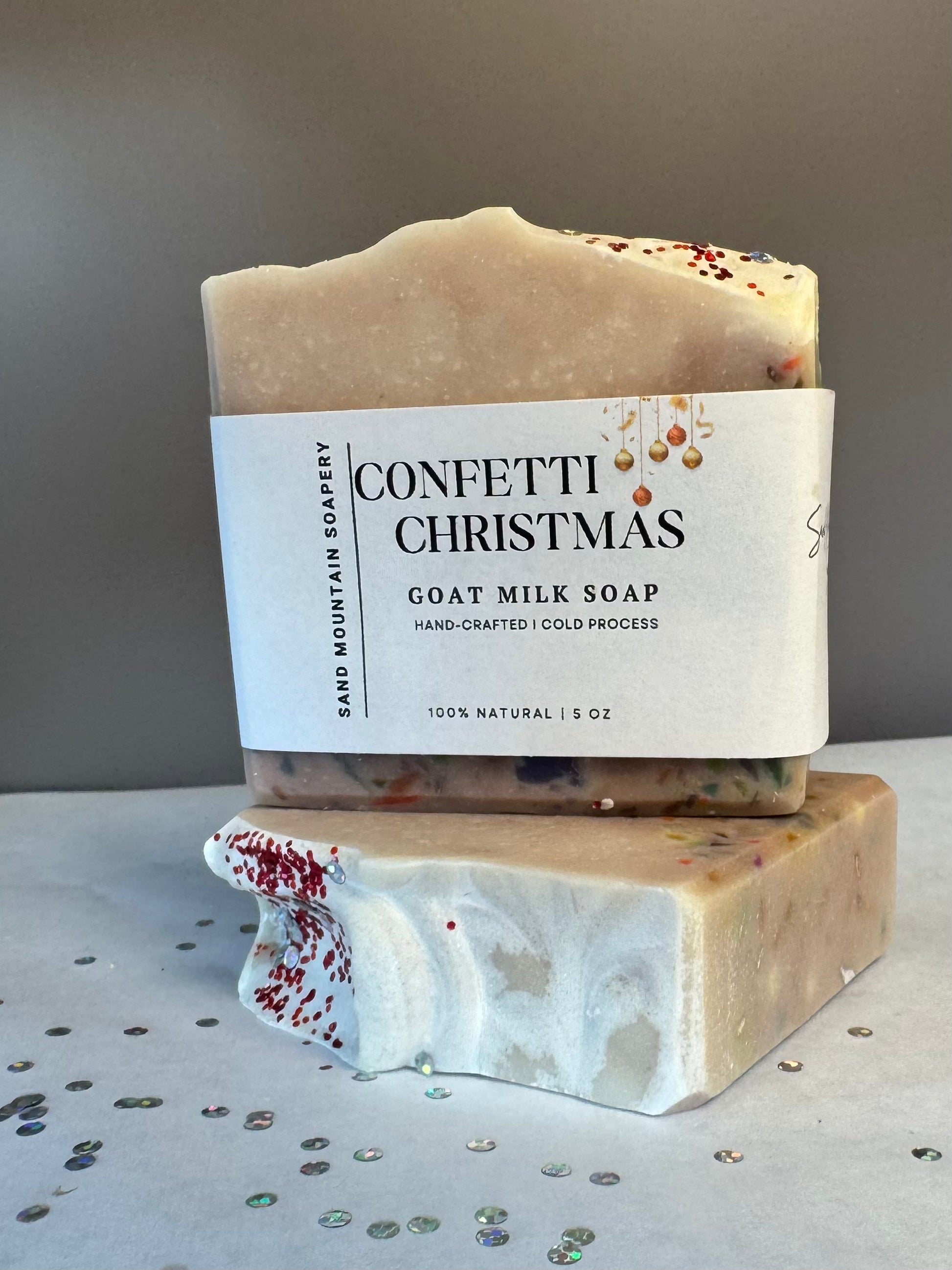 Confetti Christmas Goat Milk Soap