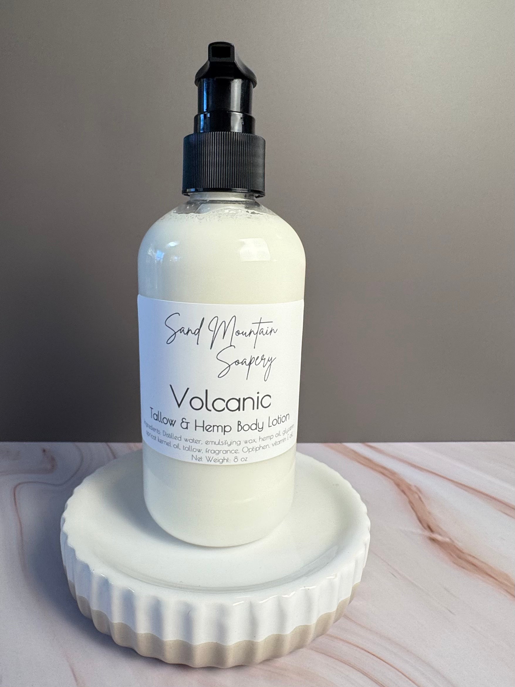 Volcanic Tallow and Hemp Body Lotion