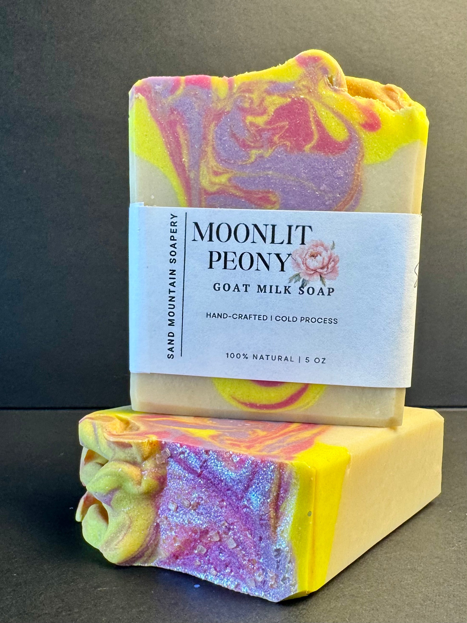 Moonlit Peony Goat Milk Soap